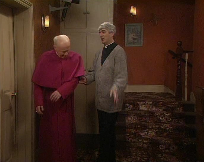 I JUST WANTED TO SAY, THE WHOLE BISHOP THING, FAIR PLAY TO YA! 