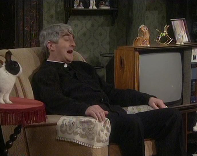 HE'D GO MAD IF HE THOUGHT THERE'S RABBIT AROUND. 