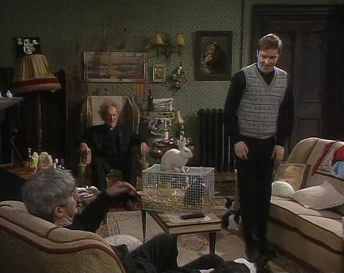 - MORNING, TED. - MORNING, DOUGAL. 