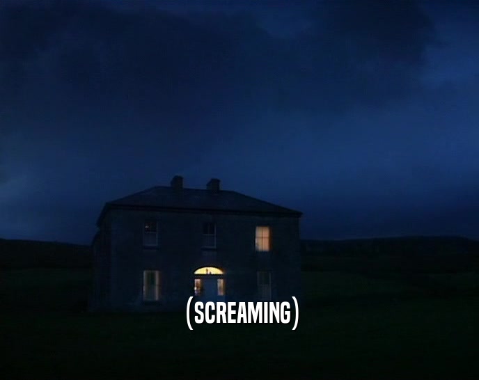 (SCREAMING)  