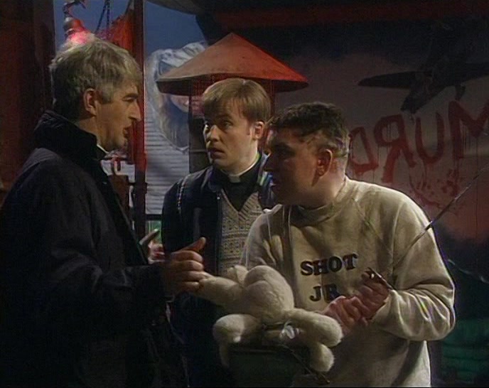 - DOUGAL, WE'D BETTER BE OFF. - WHAT'S THE PROBLEM, TED? 
