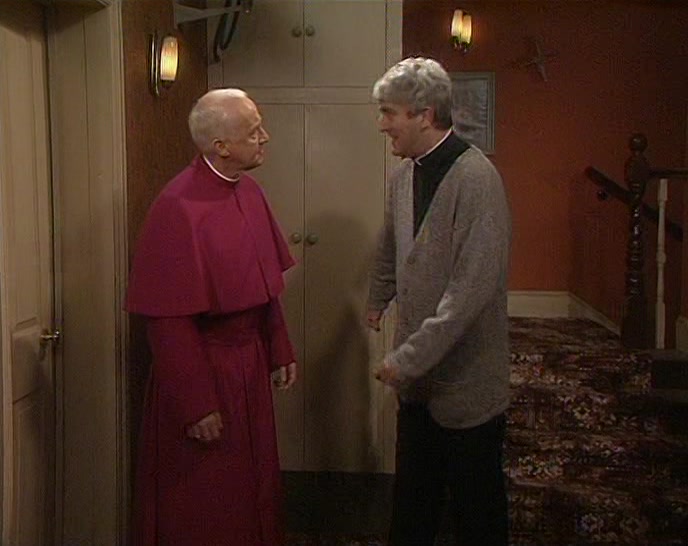 I JUST WANTED TO SAY, THE WHOLE BISHOP THING, FAIR PLAY TO YA! 
