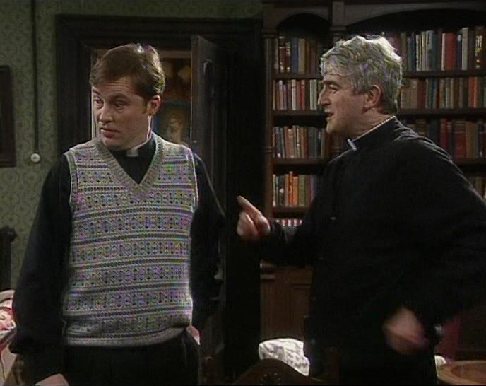 I ALWAYS THOUGHT FATHER JACK GAVE OFF A FURRY SMELL. 