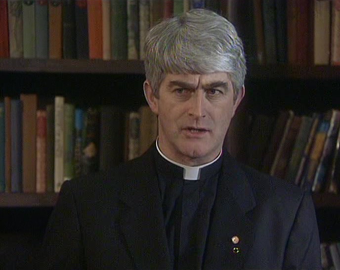 YOU HAVE THE OLD-FASHIONED VIEW OF DRUNKEN, LECHEROUS PRIESTS. 