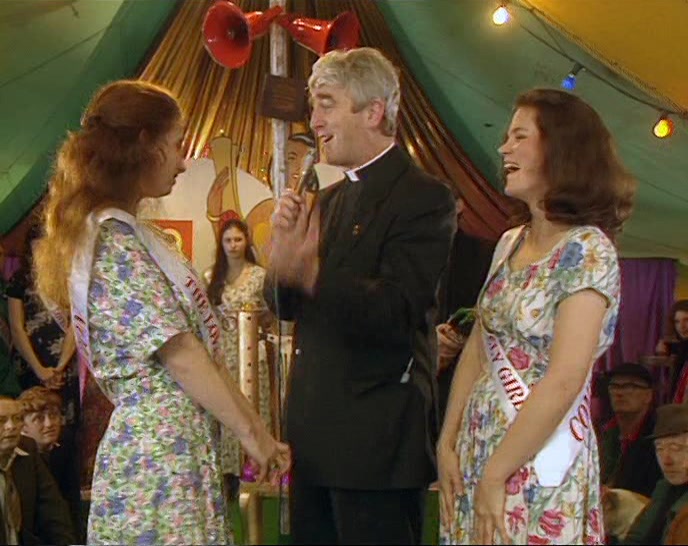 I THINK I HAVE TO SAY IMELDA'S LAUGH IS NICER. I'M SORRY, MARY. 