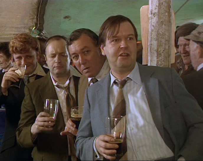 OH, RIGHT. ISN'T THAT BOB GELDOF THERE? 