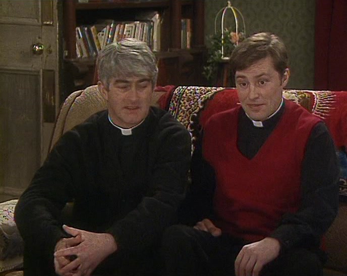 - YES, DOUGAL.
 - IT'S JUST A BIT OF A LAUGH.
 