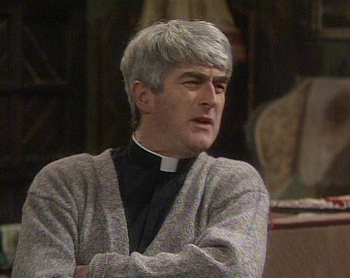MAYBE SHE'S HAVING A GO AT HIM.  