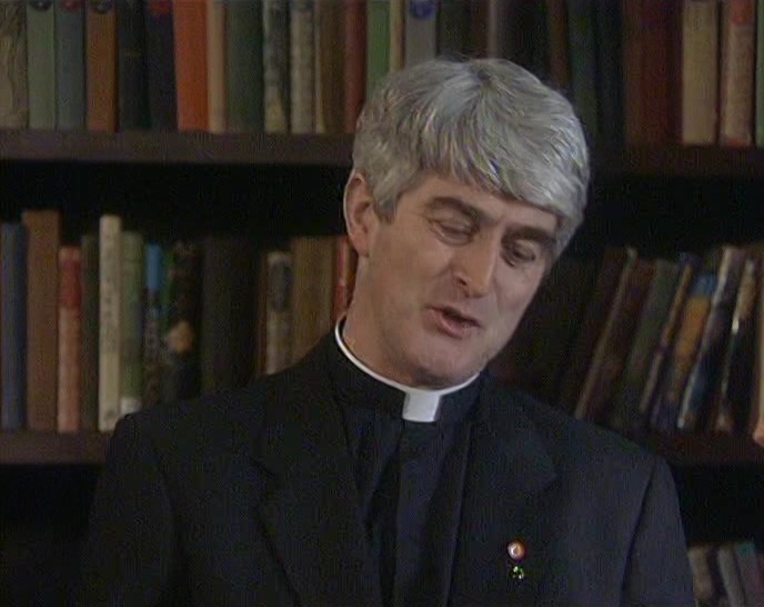 YOU HAVE THE OLD-FASHIONED VIEW OF DRUNKEN, LECHEROUS PRIESTS. 