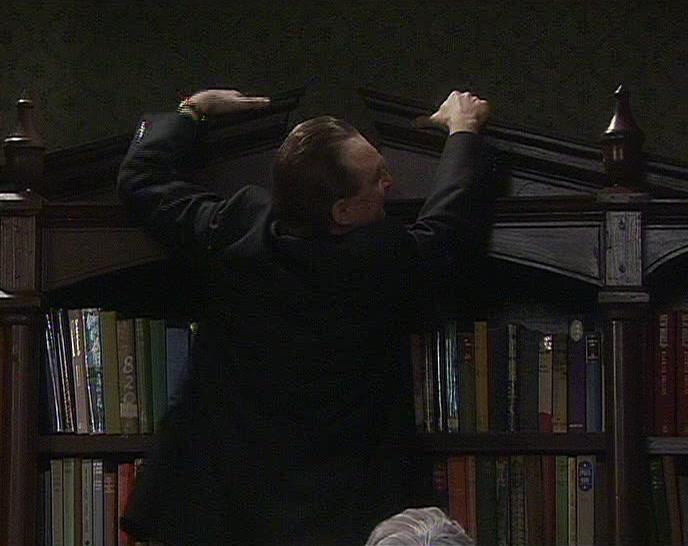 OH, GOD, TED, I CAN FEEL IT BEGINNING TO GIVE. 