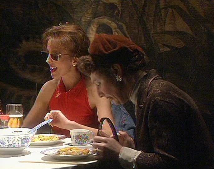 NOW, COME ON. LET'S ENJOY OURSELVES, SISTERS. 
