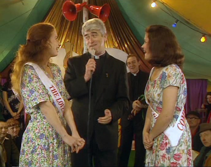I THINK I HAVE TO SAY IMELDA'S LAUGH IS NICER. I'M SORRY, MARY. 