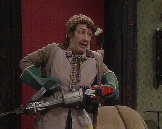 RIGHT, FATHER. THE ROOF SHOULD BE OK NOW. 