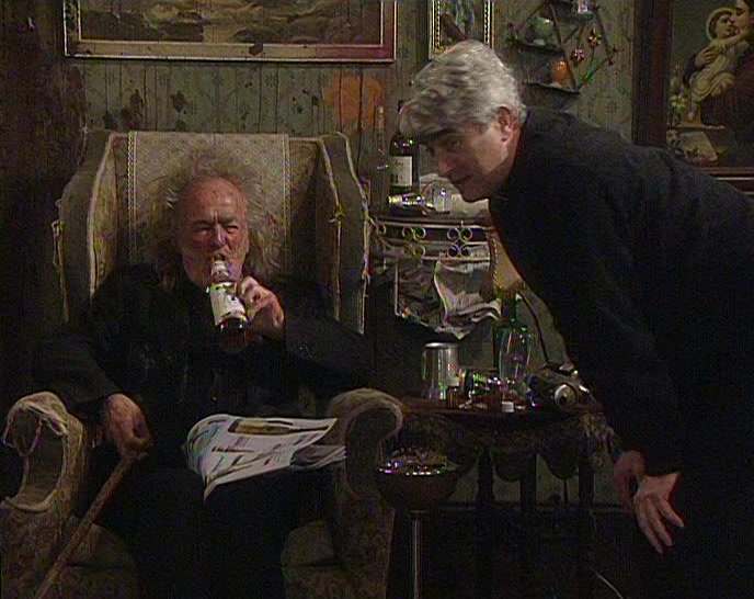- GOD, TED, THAT'S A BAD ROAD.
 - IT IS INDEED, DOUGAL.
 