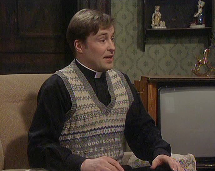 I TELL YOU WHAT. I'LL MAKE THE TEA, YOU TAKE YOUR BRA OFF. 