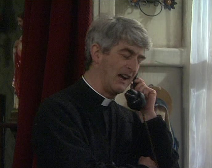 AH, HELLO. MY NAME IS FATHER TED CRILLY. 