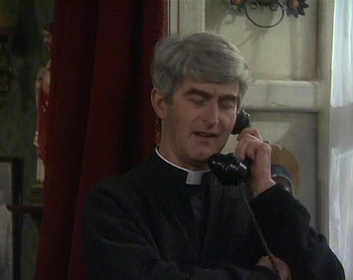 AH, HELLO. MY NAME IS FATHER TED CRILLY. 