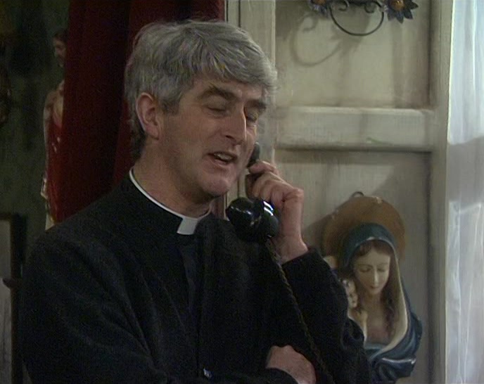 AH, HELLO. MY NAME IS FATHER TED CRILLY. 