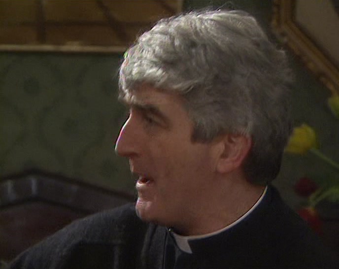 DOORBELL! DOORBELL, MRS DOYLE, THE DOORBELL. 