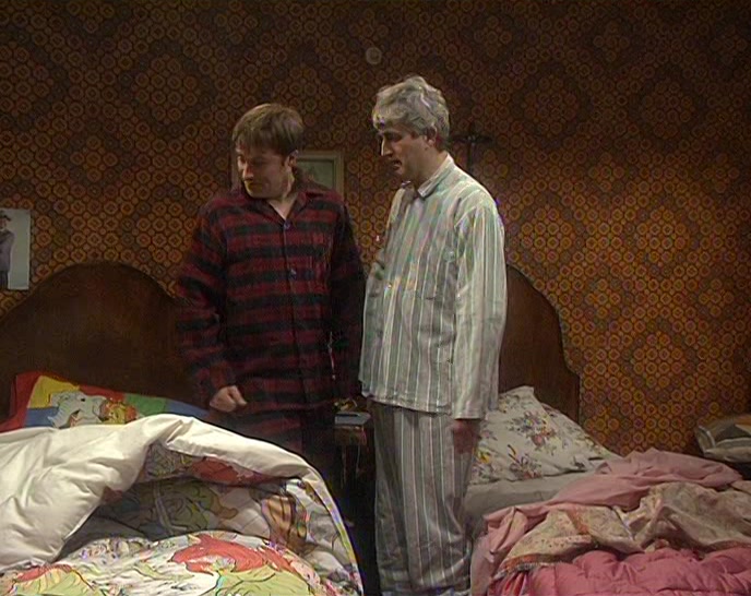 SHE'S OBVIOUSLY MADE A MISTAKE. LET'S GO BACK TO BED. 