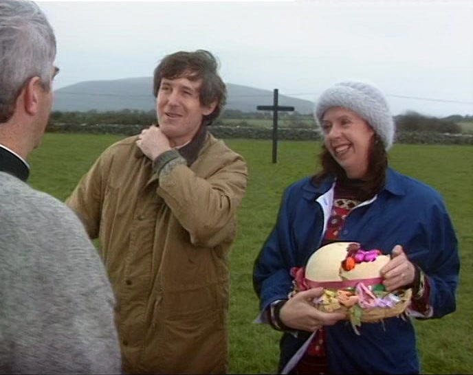 - AH, FATHER. - HELLO, JOHN, MARY. 