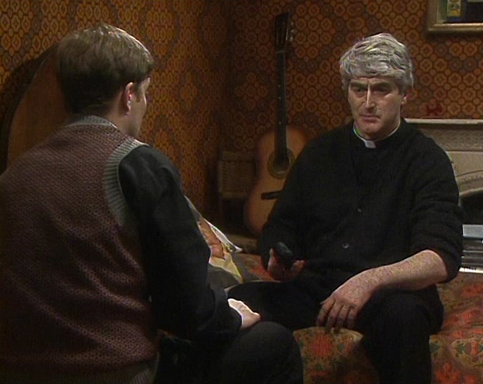 COME ON. I'LL LEAVE HER A NOTE SAYING WE'VE GONE TO A FUNERAL. 
