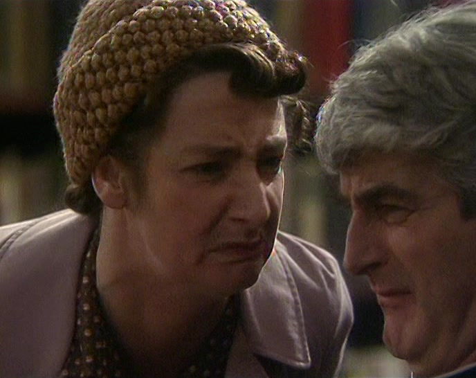 DOORBELL! DOORBELL, MRS DOYLE, THE DOORBELL. 