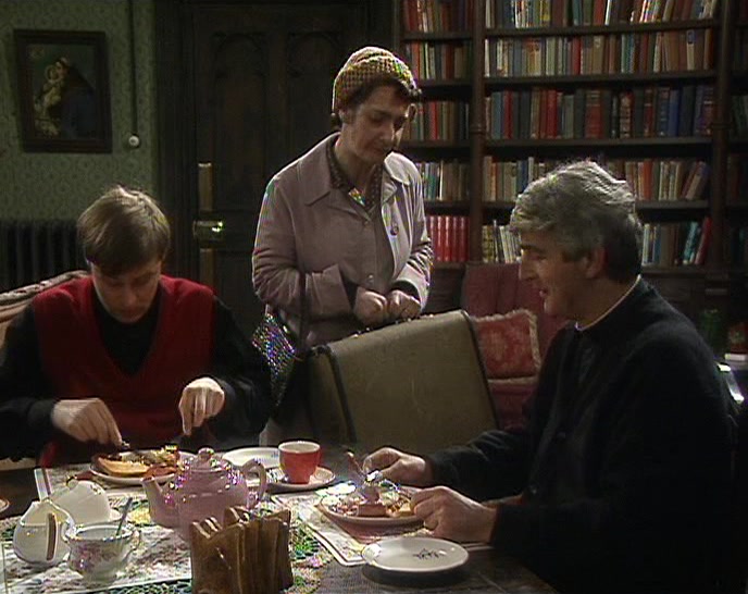 - OFF TO ST PATRICK'S HILL. - WHAT'S THAT, TED? 