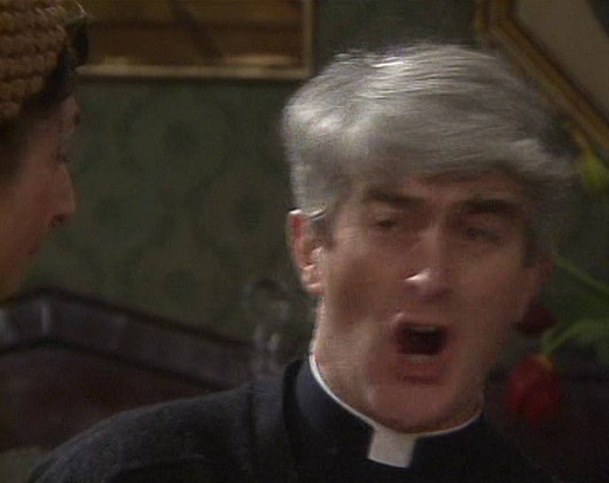 DOORBELL! DOORBELL, MRS DOYLE, THE DOORBELL. 