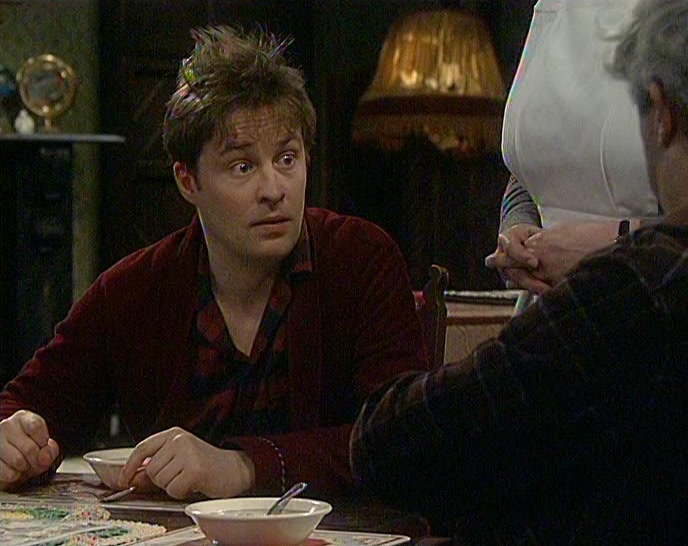 YES, FATHER DOUGAL LIKES HIS POP-TARTS FIRST THING. 