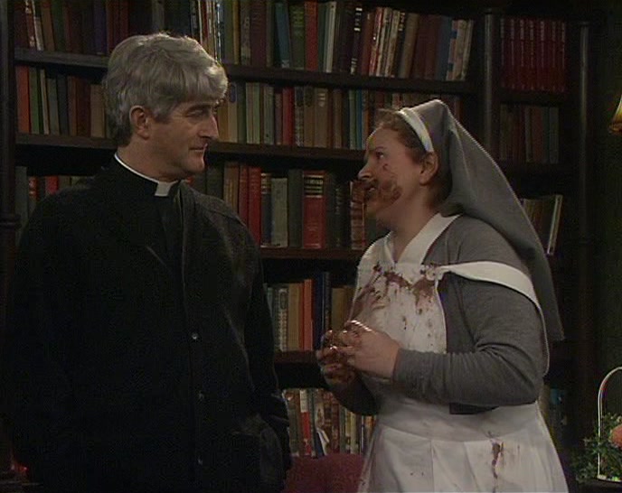 SHE'S BEEN EATING CHOCOLATE!  