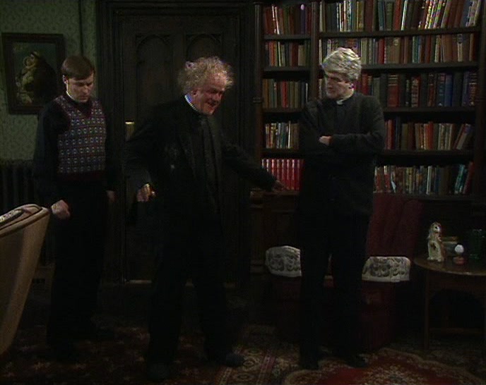 - CHAIR! - WELL DONE, FATHER. 