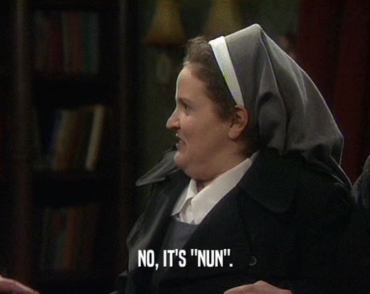 NO, IT'S 