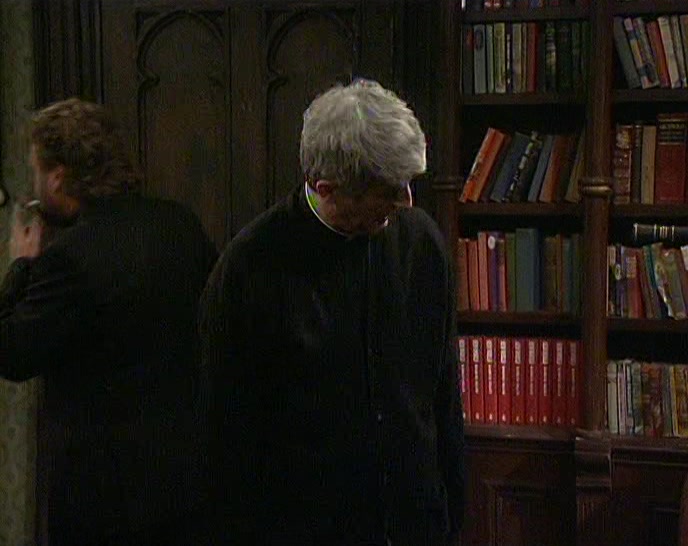 OH! COME ON, DOUGAL, WE'VE HAD ENOUGH
 OF FATHER STACK FOR ONE EVENING.
 