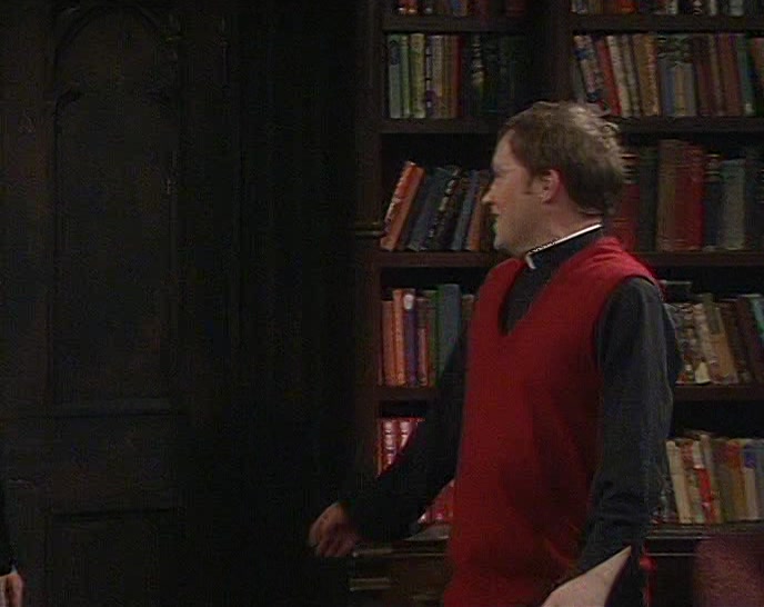 - DOUGAL, WHERE DID YOU GO TO?
 - TED! HOW ARE YOU?
 