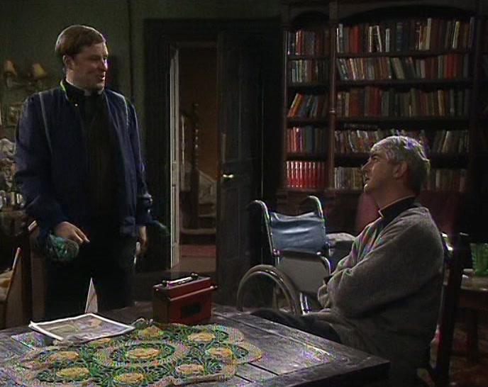 OH, IT'S JUST A PROGRAMME ABOUT THE CHURCH AND GOD AND SO ON. 