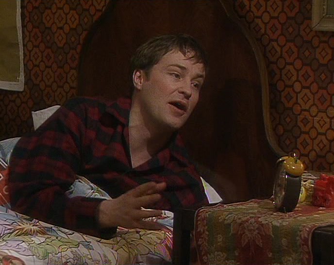 AND THEN HE DROPPED A BIG SPIDER IN IT? 