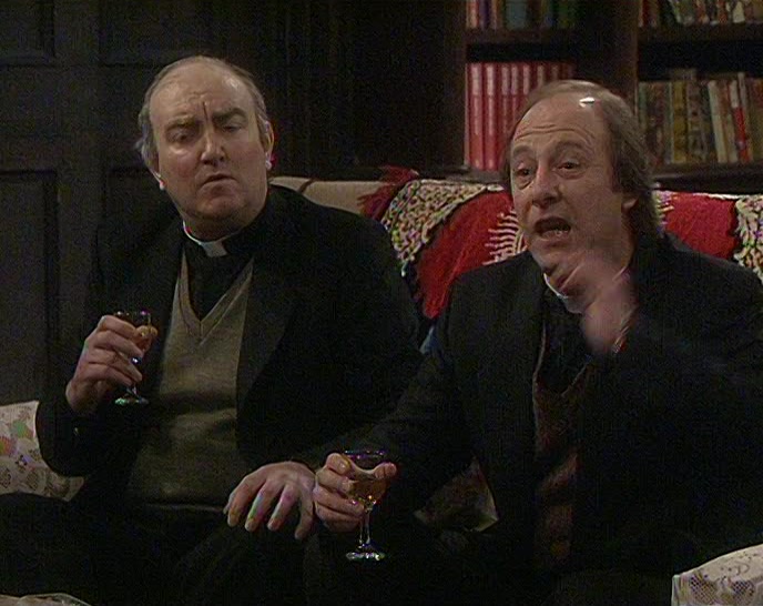 LIKE FATHER CAROLINE - HE LOST THE USE OF HIS EARS IN AN ACCIDENT. 