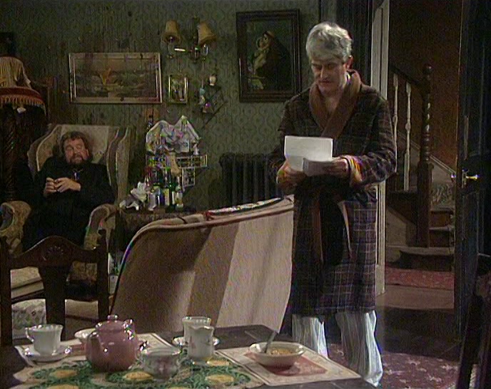 YOU'RE TAKING FATHER JACK'S PLACE.  