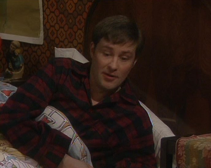 ANYWAY, HE'S UP THERE IN ST CLABBERT'S NOW. 