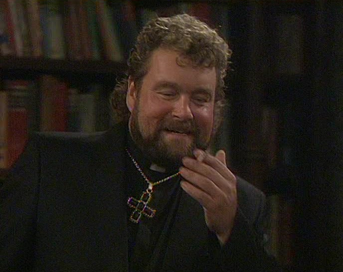 OH! COME ON, DOUGAL, WE'VE HAD ENOUGH OF FATHER STACK FOR ONE EVENING. 
