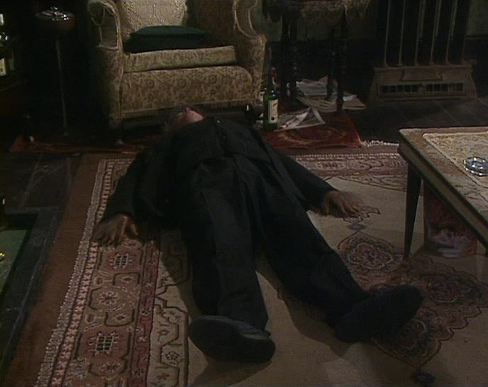 AH, DOUGAL. YOU DIDN'T EVEN GET HIM OUT THE DOOR, DID YOU? 