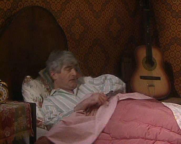 ANYWAY, HE'S UP THERE IN ST CLABBERT'S NOW. 