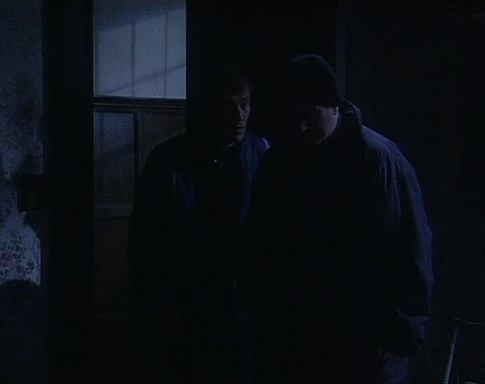 LOOK AROUND AND SEE IF THERE'S A LIGHT SWITCH. 