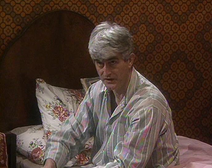 NO, DOUGAL, IT'S NOT MORNING. I FORGOT TO WIND THE CLOCK. 
