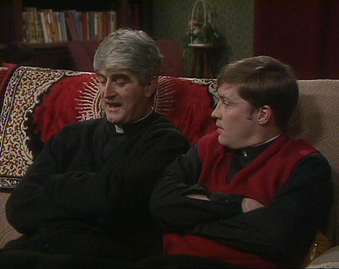 ANYWAY, TIME FOR BED. COME ON, DOUGAL. 