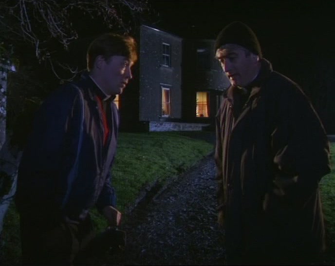 IT'S LIKE LASSIE COME HOME, WITH FATHER JACK AS LASSIE. 