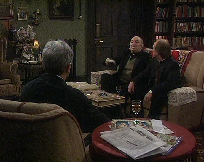 COME ON, TED. SHALL WE WATCH THE SPORTS VIDEO? 