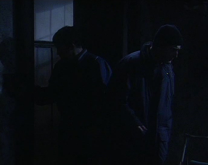 LOOK AROUND AND SEE IF THERE'S A LIGHT SWITCH. 