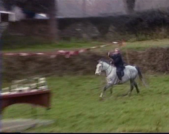 (TED) I'D SAY SO. OH, HERE'S BUCKIN' BRONCO! 